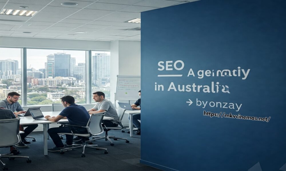 Digital marketing team at Gonzay SEO agency in Australia optimizing websites