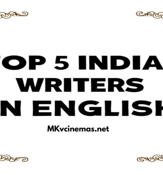Top 5 Indian Writers in English